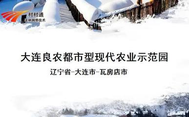 大連良農都市型現(xiàn)代農業(yè)示范園 網(wǎng)絡科技驅動現(xiàn)代農業(yè)技術開發(fā)
